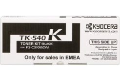 Kyocera Mita TK-540K fekete (black) eredeti toner