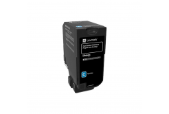 Lexmark 24B6717 cián (cyan) eredeti toner
