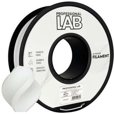 Professional Lab FG-P47-E1, 3D filament, PLA+, 1,75mm, 1000g, Fehér (White)