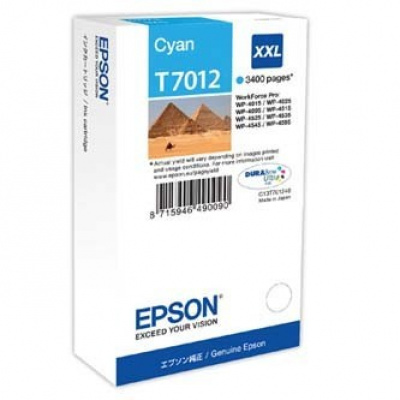 Epson T70124010 cián (cyan) eredeti tintapatron