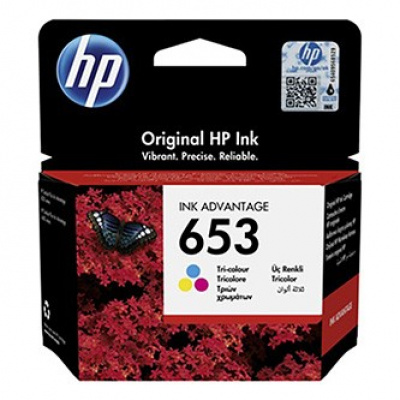 HP 653 3YM74AE színes (color) eredeti tintapatron
