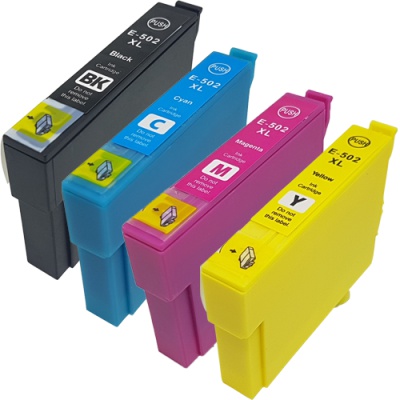 Epson 502XL T02W640 CMYK multipack utángyártott tintapatron