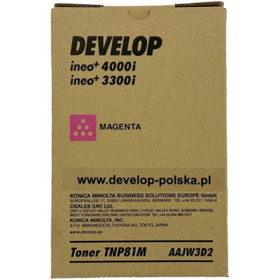 Develop TNP-81 AAJW3D2 bíborvörös (magenta) eredeti toner