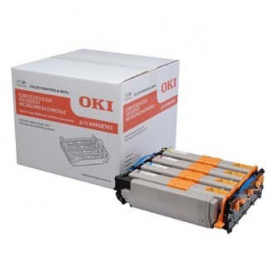 OKI 44968301 cián/bíborvörös/sárga/fekete (cyan/magenta/yellow/black) eredeti fotohenger