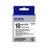Epson LabelWorks LK-5WBW C53S655012 18mm x 9m, fekete nyomtatás / fehér alapon, erős ragasztó, eredeti szalag