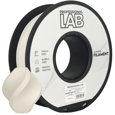 Professional Lab FG-P38-E1, 3D filament, PLA, 1,75mm, 1000g, Fehér (Meleg fehér)