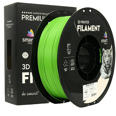 Smart Print FG-S218-E1, 3D filament, PETG Matte, 1,75mm, 1000g, Zöld (Green)