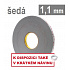3M VHB™ 4941-P, vastagság 1,1 mm; világosszürke, kétoldalas, nagyon erős tapadású akril ragasztószalag 19 mm x 33 m