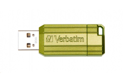 Verbatim 49070 Flash meghajtó Store 'n' Go, PinStripe, 16GB, eucalyptus zöld