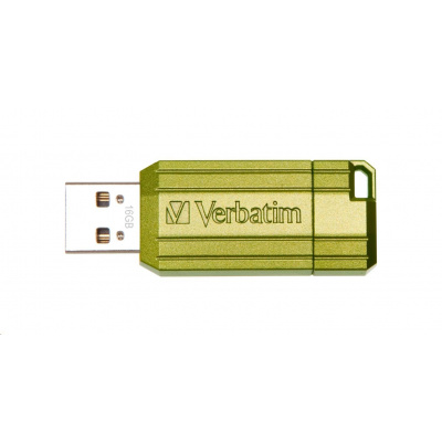 Verbatim 49070 Flash meghajtó Store 'n' Go, PinStripe, 16GB, eucalyptus zöld