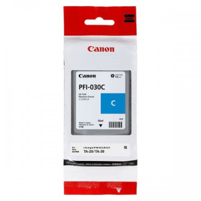 Canon PFI-030C 3490C001 cián (cyan) eredeti tintapatron