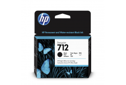 HP 712 3ED71A fekete (black) eredeti tintapatron