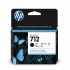 HP 712 3ED71A fekete (black) eredeti tintapatron