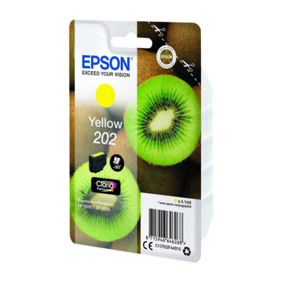 Epson 202 C13T02F44010 sárga (yellow) eredeti tintapatron