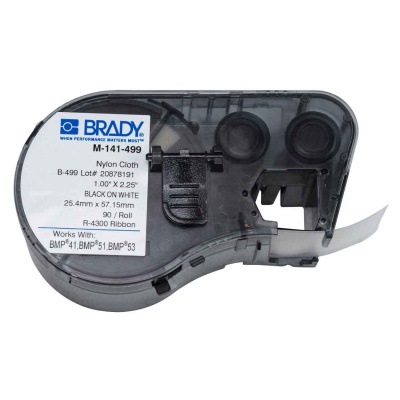 Brady M-141-499 / 131588, címkék 25.40 mm x 57.15 mm