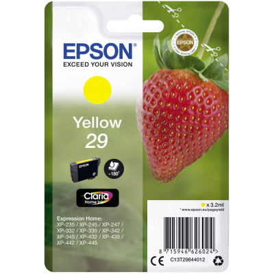 Epson T29 C13T29844012 sárga (yellow) eredeti tintapatron