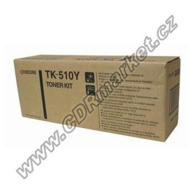 Kyocera Mita TK-510Y sárga (yellow) eredeti toner