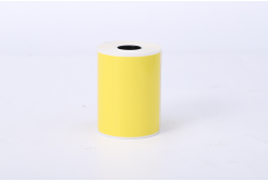 PONY 50x50mm, 140db, M110 és M120 esetében, eredeti öntapadós címkék, sárga