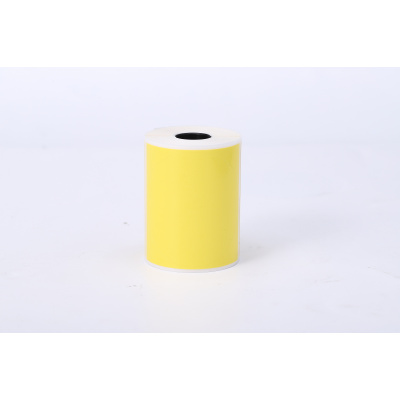 PONY 50x50mm, 140db, M110 és M120 esetében, eredeti öntapadós címkék, sárga