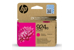 HP 924e 4K0U8NE#CE1 bíborvörös (magenta) eredeti tintapatron, lejárt szavatosságú