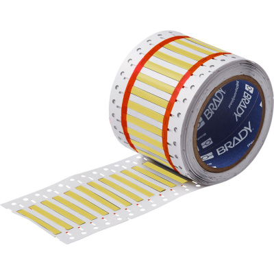 Brady HX-125-2-YL / 117022, PermaSleeve Heatex Marking Sleeves, 50.80 mm x 6.00 mm