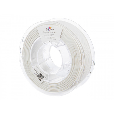 Spectrum 80261 3D filament, S-Flex 90A, 1,75mm, 250g, Fehér (Polar white)