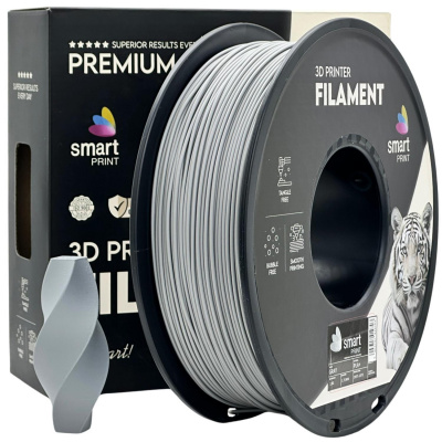 Smart Print FG-S56-E1, 3D filament, PLA+, 1,75mm, 1000g, Szürke (Grey)