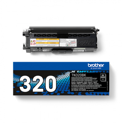 Brother TN-320BK fekete (black) eredeti toner