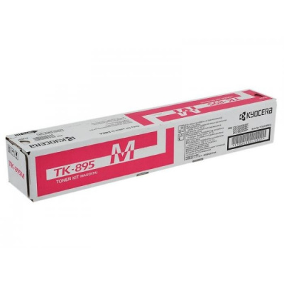 Kyocera Mita TK-895M bíborvörös (magenta) eredeti toner