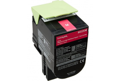 Lexmark 80C2XM0 bíborvörös (magenta) eredeti toner