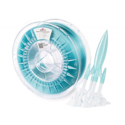 Spectrum 81061 3D filament, PLA High Speed, 1,75mm, 1000g, Kék (Iceland blue)