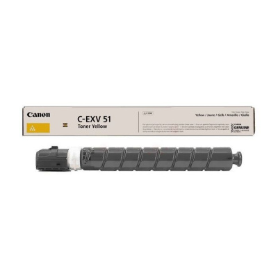 Canon CEXV51 0484C002 sárga (yellow) eredeti toner