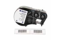 Brady M4-126-490 / 170776, 45.72 mm, Polyester, fekete nyomtatás / fehér alapon