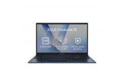 ASUS Vivobook 15/X1504VA-BQ5785WZ/5-120U/15,6"/FHD/8GB/512GB/Intel int/W11H/Kék/2R