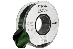 Professional Lab FG-P101-E1, 3D filament, PLA Silk, 1,75mm, 1000g,  Dual Color, Többszínű (Black, green)