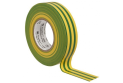 3M Temflex 1500 Elektromos szigetelőszalag, 19 mm x 20 m, zöld - sárga