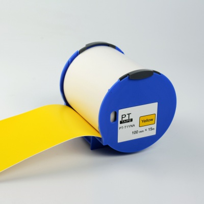 Epson RC-T1YNA, 100mm x 15m, PVC, sárga utángyártott címkék