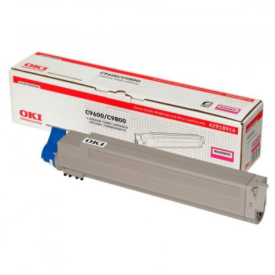 OKI 42918914 bíborvörös (magenta) eredeti toner