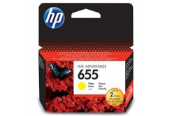 HP 655 CZ112AE sárga (yellow) eredeti tintapatron, lejárati idő után