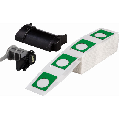 Brady M6-05-7593-GN / 312117, Engraved Plate Replacement Labels, 30.00 mm x 40.00 mm