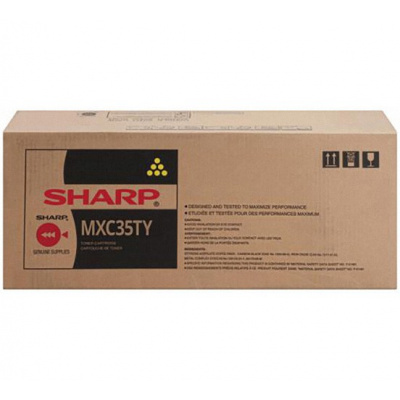 Sharp MX-C35TY sárga (yellow) eredeti toner