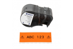 Brady M5C-1500-595-OR-BK / 170942, 38.10 mm x 7.62 m, vinil, fekete nyomtatás / narancs alapon
