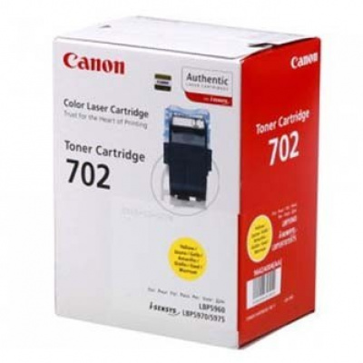 Canon CRG-702 sárga (yellow) eredeti toner