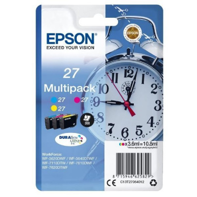 Epson 27 C13T27044012 sárga (yellow) eredeti tintapatron