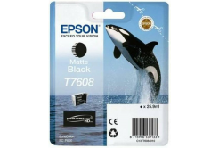 Epson T7608 C13T76084N10 matt fekete (matte black) eredeti tintapatron