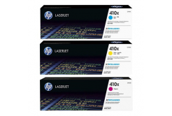 HP 410X, CF252XM cián/bíborvörös/sárga (cyan/magenta/yellow) eredeti toner