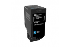 Lexmark 84C2HCE cián (cyan) eredeti toner
