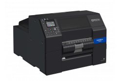 Epson ColorWorks C6500Pe (mk) C31CH77202MK, színes címkenyomtató, peeler, disp., USB, Ethernet, black