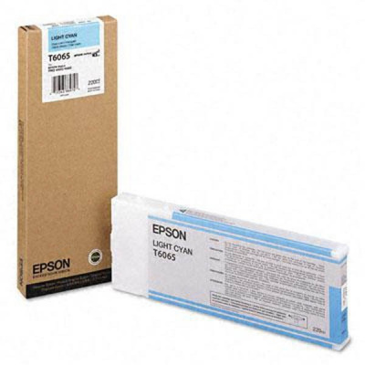 Epson T606500 világos cián (light cyan) eredeti tintapatron