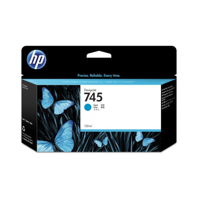 HP 745 F9J97A cián (cyan) eredeti tintapatron